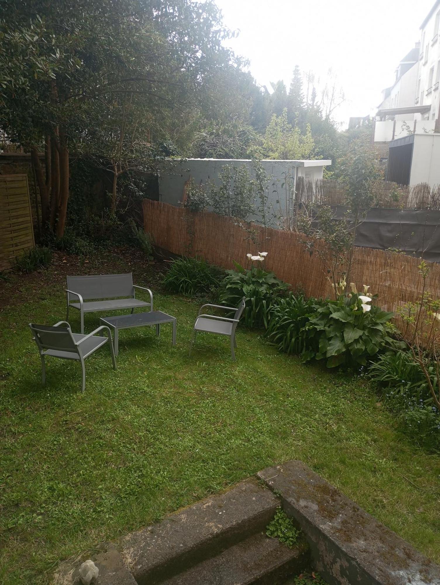 Appartement Hyper Centre 1 Lorient Jardin Clos エクステリア 写真